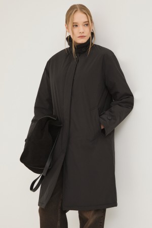 утепленное пальто фотография