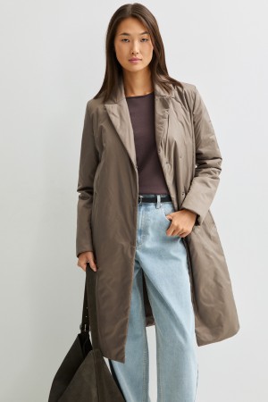 утепленное пальто фотография