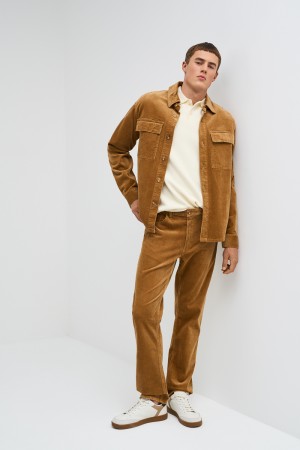 вельветовая рубашка из хлопка фотография