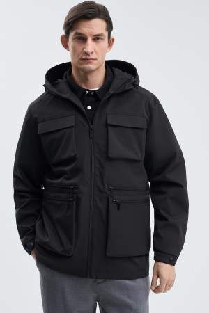 ветровка с капюшоном фотография