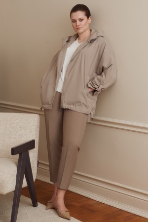 ветровка с капюшоном - женские куртки снежная королева 