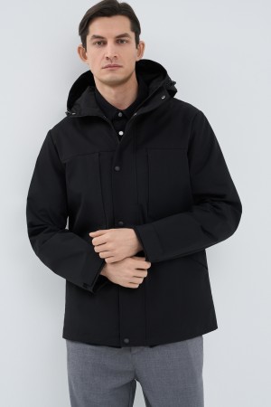 ветровка с капюшоном фотография