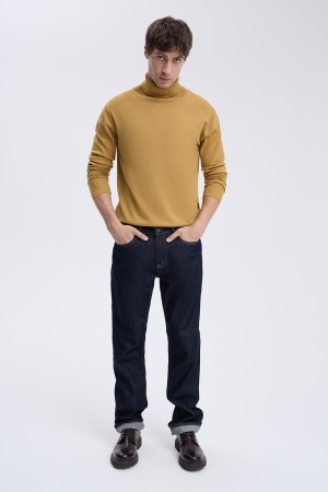 водолазка - мужская одежда, обувь и аксессуары желтая 