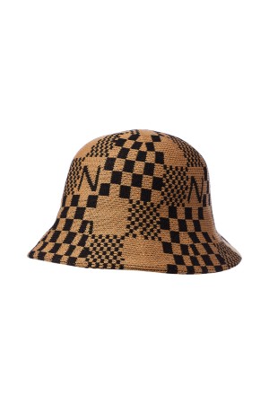 вязаная панама - женские головные уборы из вискозы 