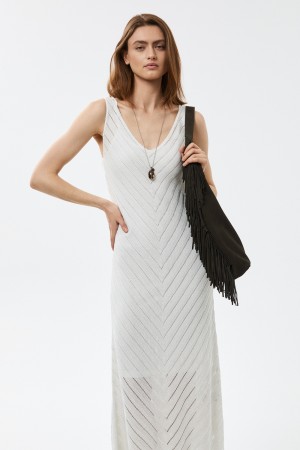 вязаное платье - женские платья снежная королева 