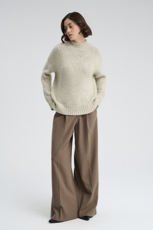 вязаный джемпер - женские джемперы из спандекса 