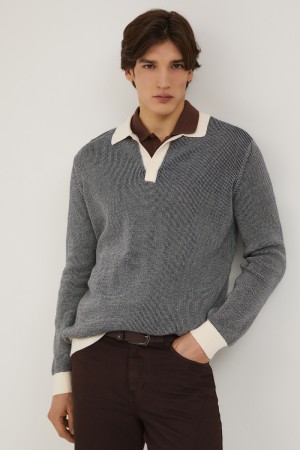 вязаный джемпер - мужские джемперы снежная королева 