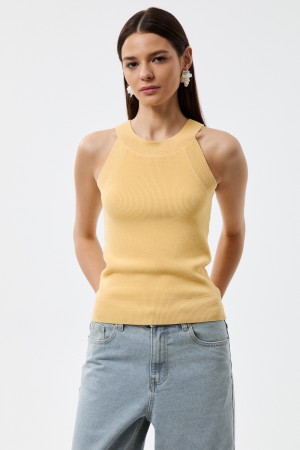 вязаный топ - женская одежда снежная королева 