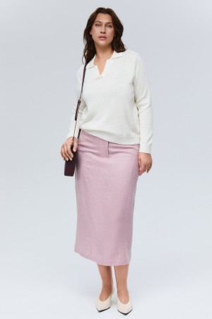 юбка изо льна - женские юбки снежная королева 