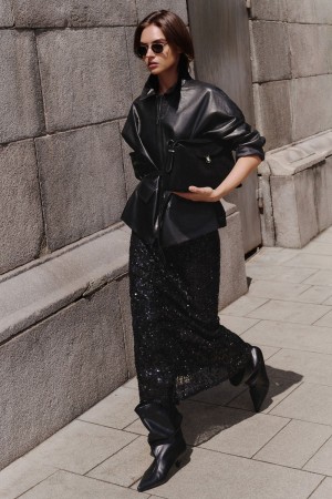 юбка с пайетками фотография