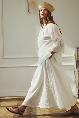 юбка с вышивкой фотография