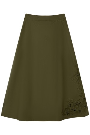 юбка с вышивкой - женские юбки снежная королева 