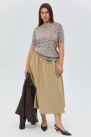 юбка - женская одежда, обувь и аксессуары со сборками 