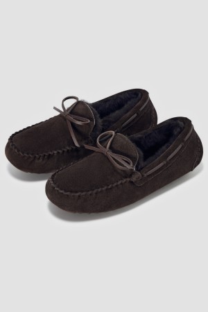 замшевые полуботинки с овчиной - женская обувь снежная королева 