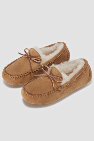 замшевые полуботинки с овчиной - женская обувь снежная королева 