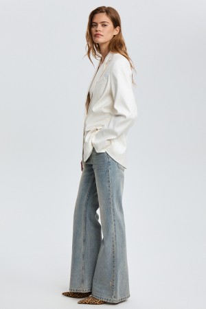 жакет из смесового льна - женские жакеты снежная королева 