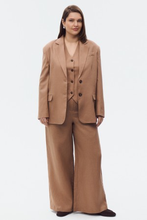 жакет изо льна фотография