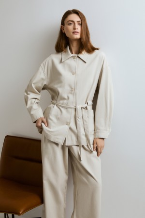 жакет с поясом фотография