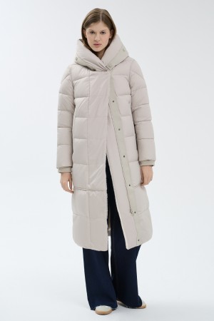 зимнее пальто с капюшоном - женские пальто из спандекса 