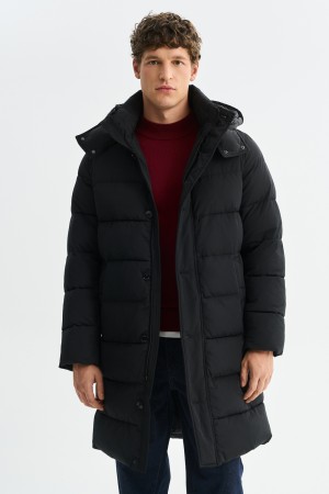 зимнее пальто с капюшоном - мужские пальто снежная королева 