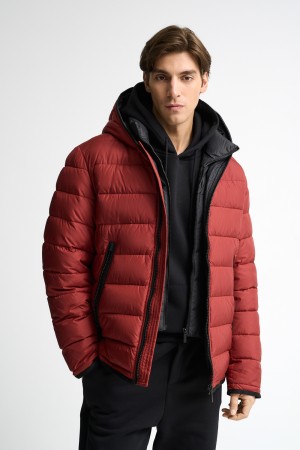 зимняя куртка с капюшоном - мужские куртки из спандекса 