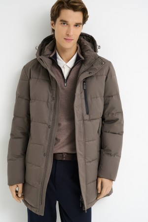 зимняя куртка с капюшоном - мужские куртки из спандекса 