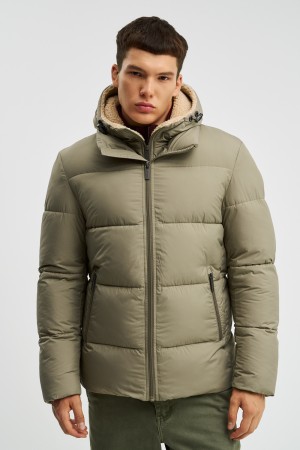 зимняя куртка с капюшоном - мужские куртки из спандекса 