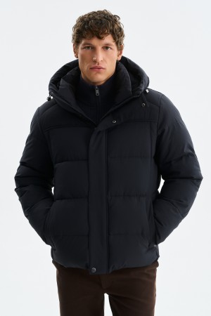 зимняя куртка с капюшоном - мужские куртки из спандекса 
