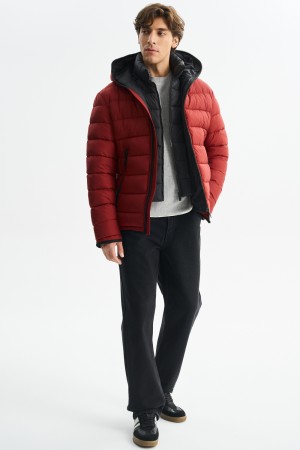 зимняя куртка с капюшоном - мужские куртки из спандекса 