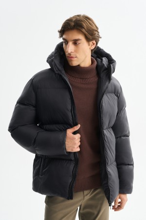 зимняя куртка с капюшоном - мужские куртки снежная королева 