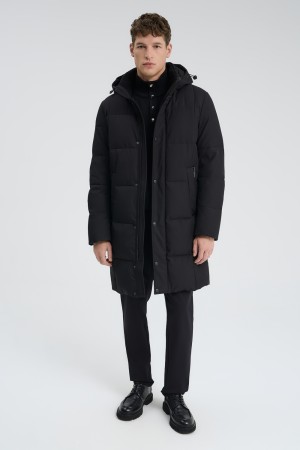 зимняя куртка с капюшоном - куртки и пуховики из спандекса 