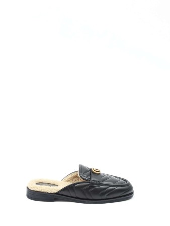 fur mules фотография