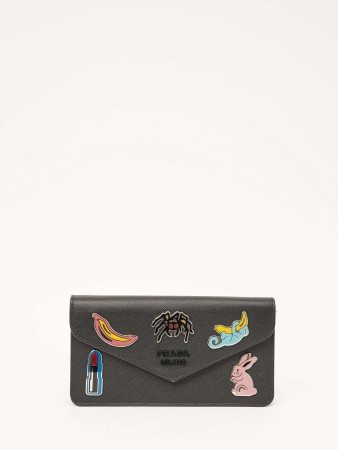 leather bag - женские аксессуары prada 