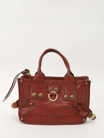 leather bag фотография