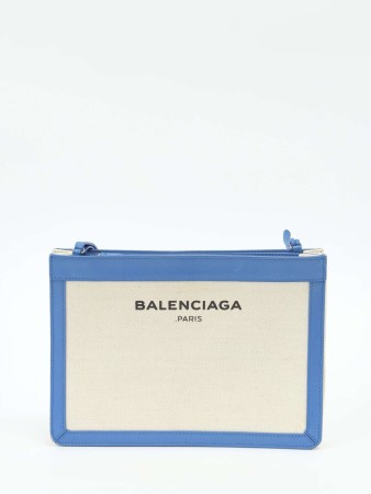 navy pochette - женские аксессуары balenciaga 