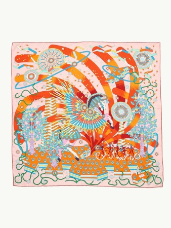 silk scarf фотография