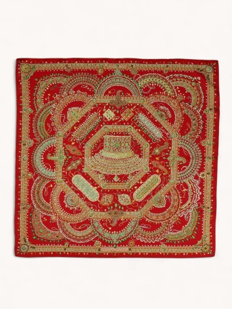 silk scarf - женские аксессуары hermes 