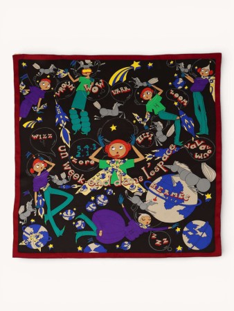 silk scarf фотография