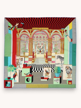 silk scarf - женские аксессуары hermes 