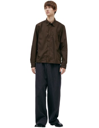 базовая рубашка на молнии - мужская одежда dries van noten 