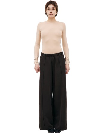 бежевое боди с длинным рукавом - женская одежда maison margiela 
