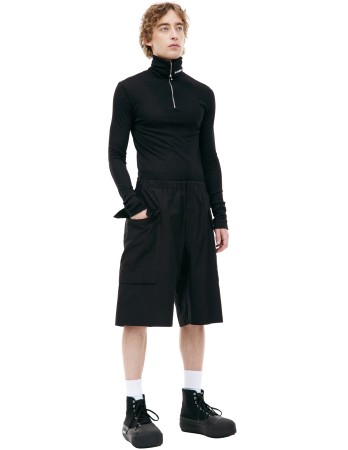 черные шорты карго - мужская одежда jil sander 