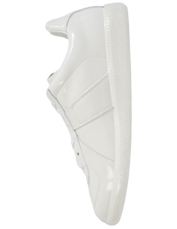 кеды replica из лакированной кожи - кроссовки и кеды maison margiela 