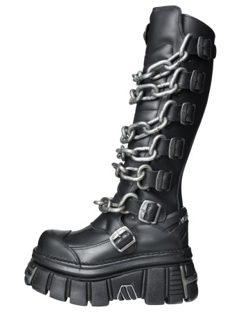 сапоги vetements x new rock с цепями - сапоги и угги vetements 