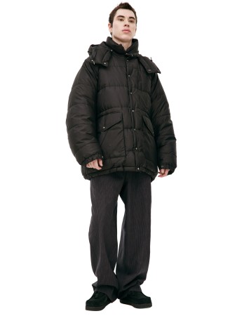 шелковый пуховик kodiak - мужская верхняя одежда visvim 