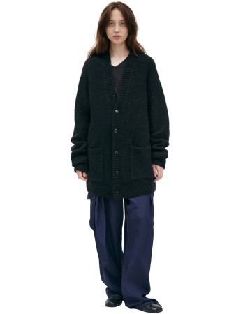 вязаный кардиган из шерсти - мужская одежда dries van noten 
