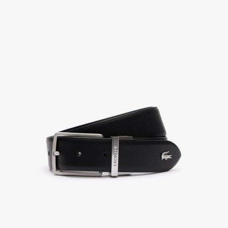 двусторонний кожаный ремень  - женские аксессуары lacoste 