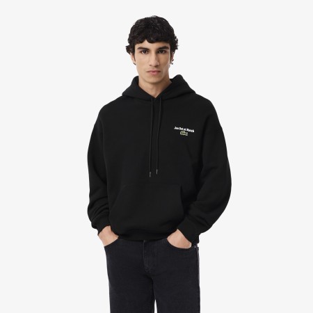 мужская флисовая толстовка-худи  свободного кроя - мужские худи lacoste 