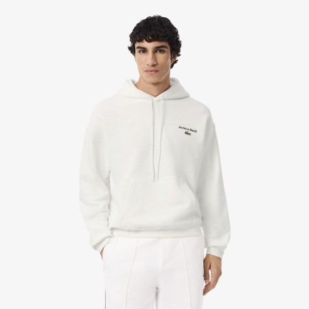 мужская флисовая толстовка-худи  свободного кроя - мужские худи lacoste 