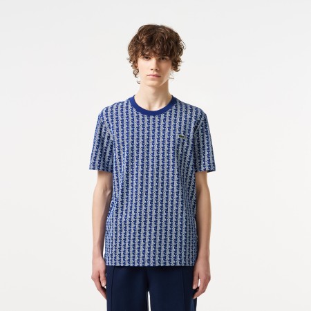 мужская футболка  из эластичного хлопка - футболки lacoste 
